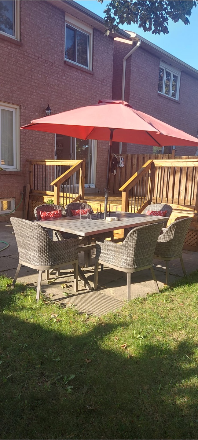 Patio Table and Chairs Set moving sale - photo 2