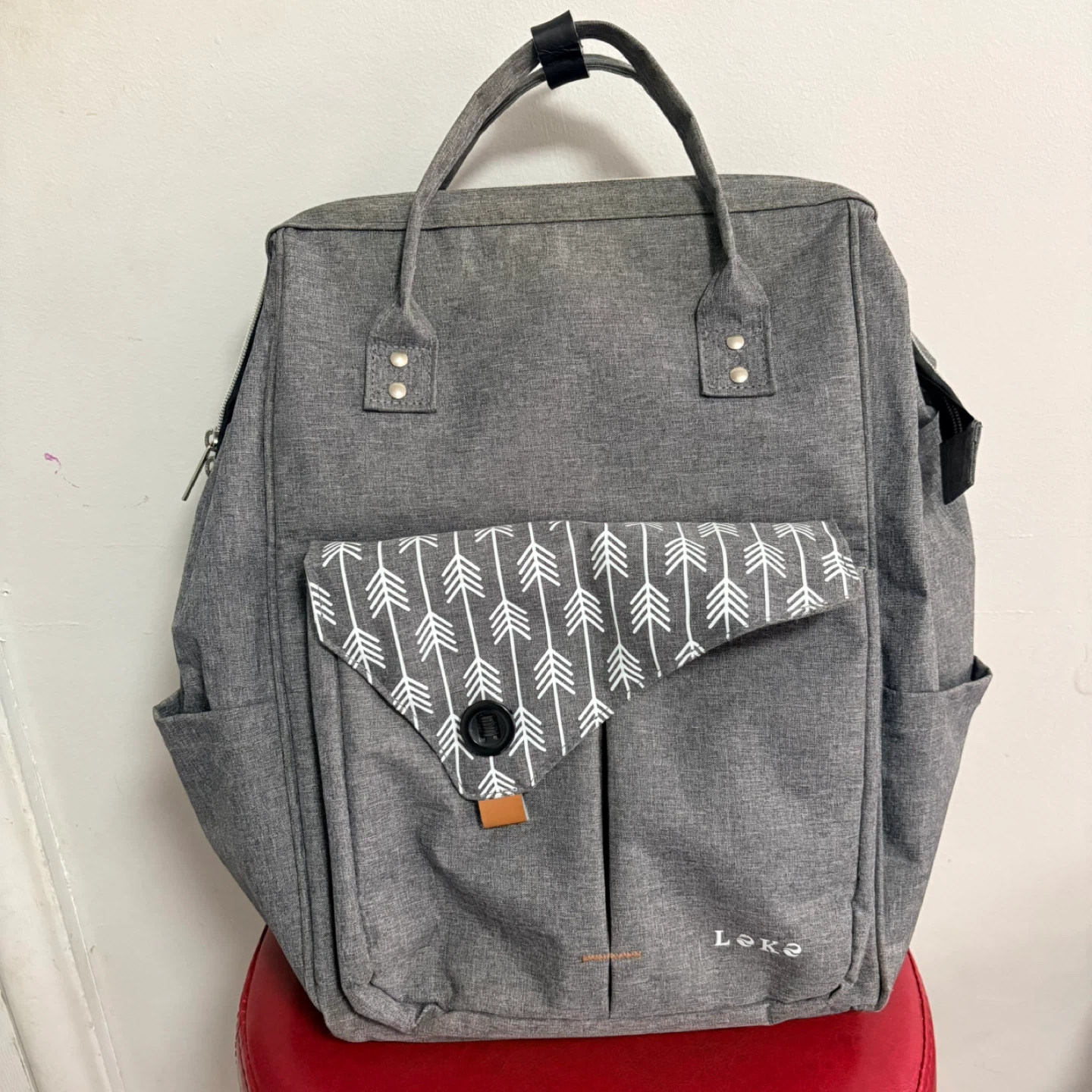 Leke Bag Backpack - Grey