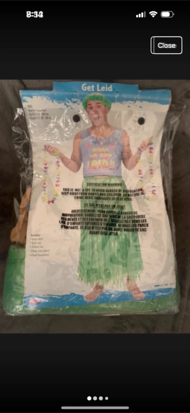 Get Leid Men’s Costume