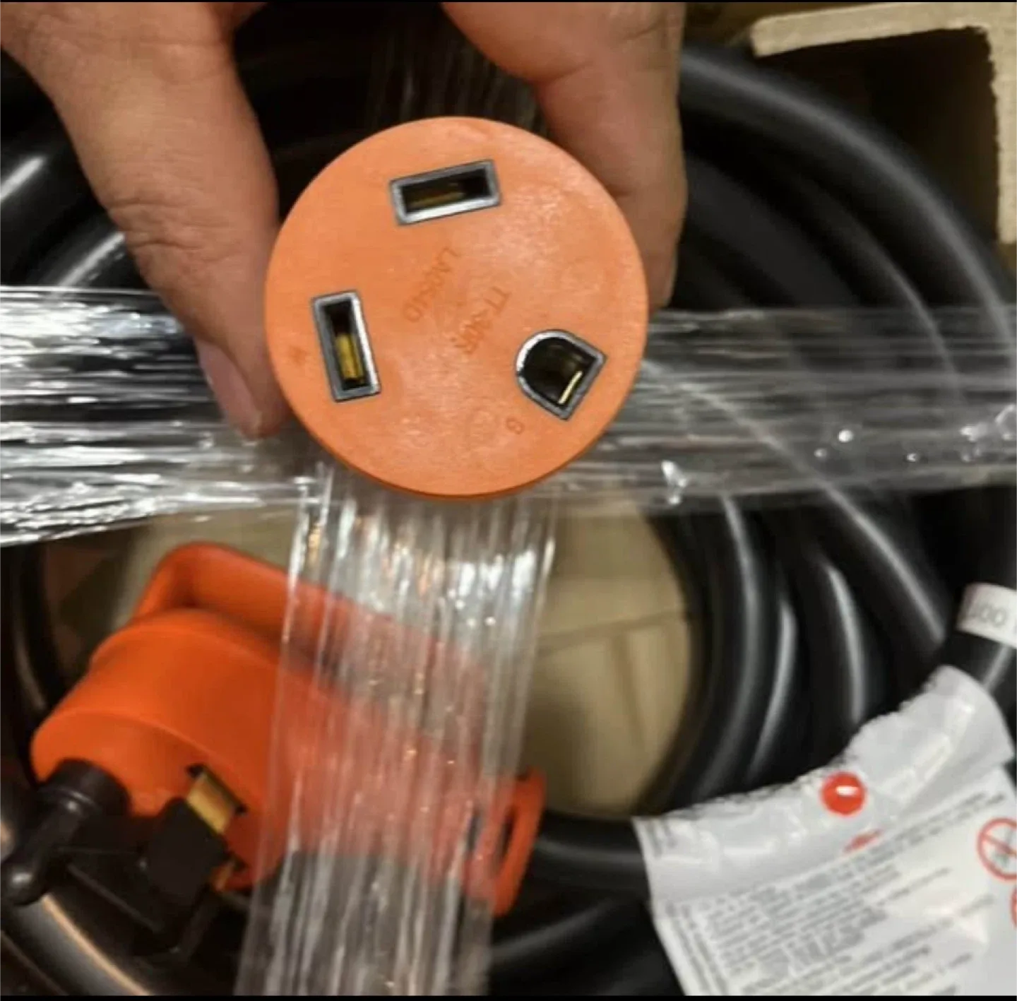 VEVOR 50ft RV Extension Cord Power Cord 30Amp image indicator(7)