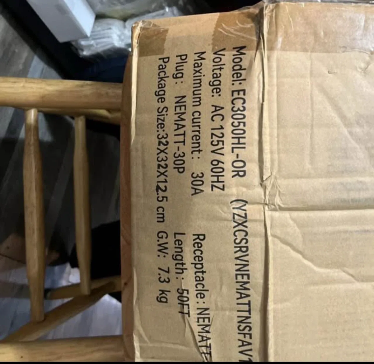 VEVOR 50ft RV Extension Cord Power Cord 30Amp image indicator(6)