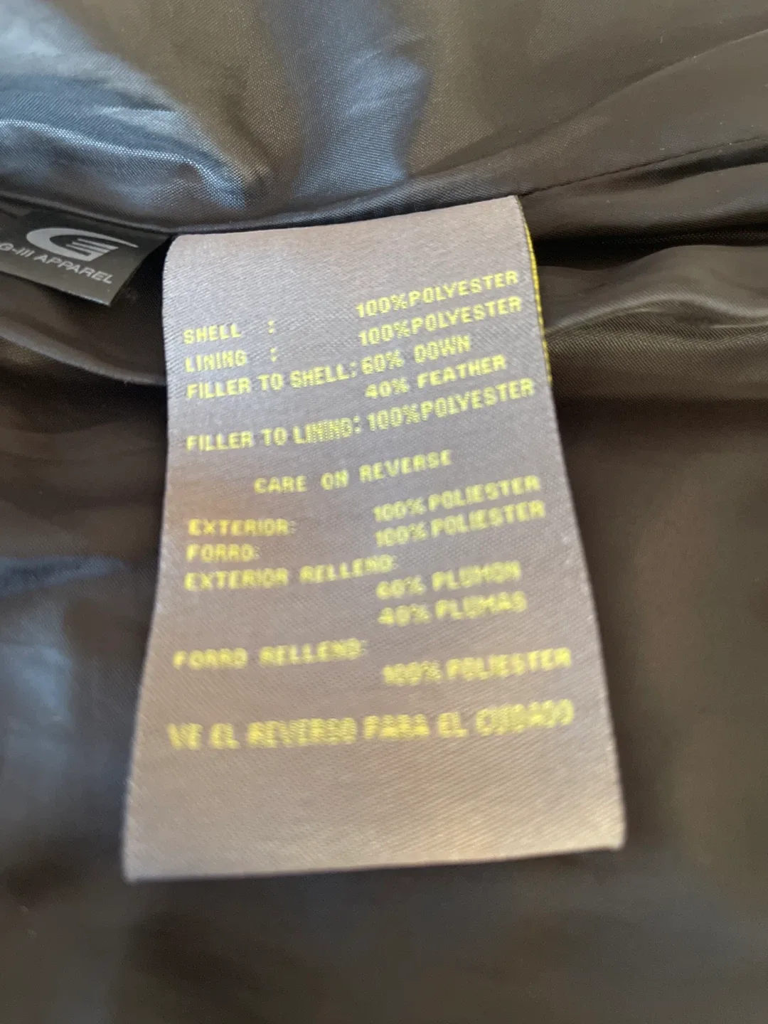 Kenneth Cole Reaction Black Puffer Jacket - Small image indicator(5)