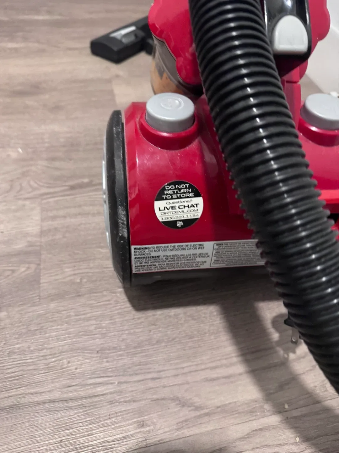 Dirt Devil Featherlite Vacuum image indicator(5)