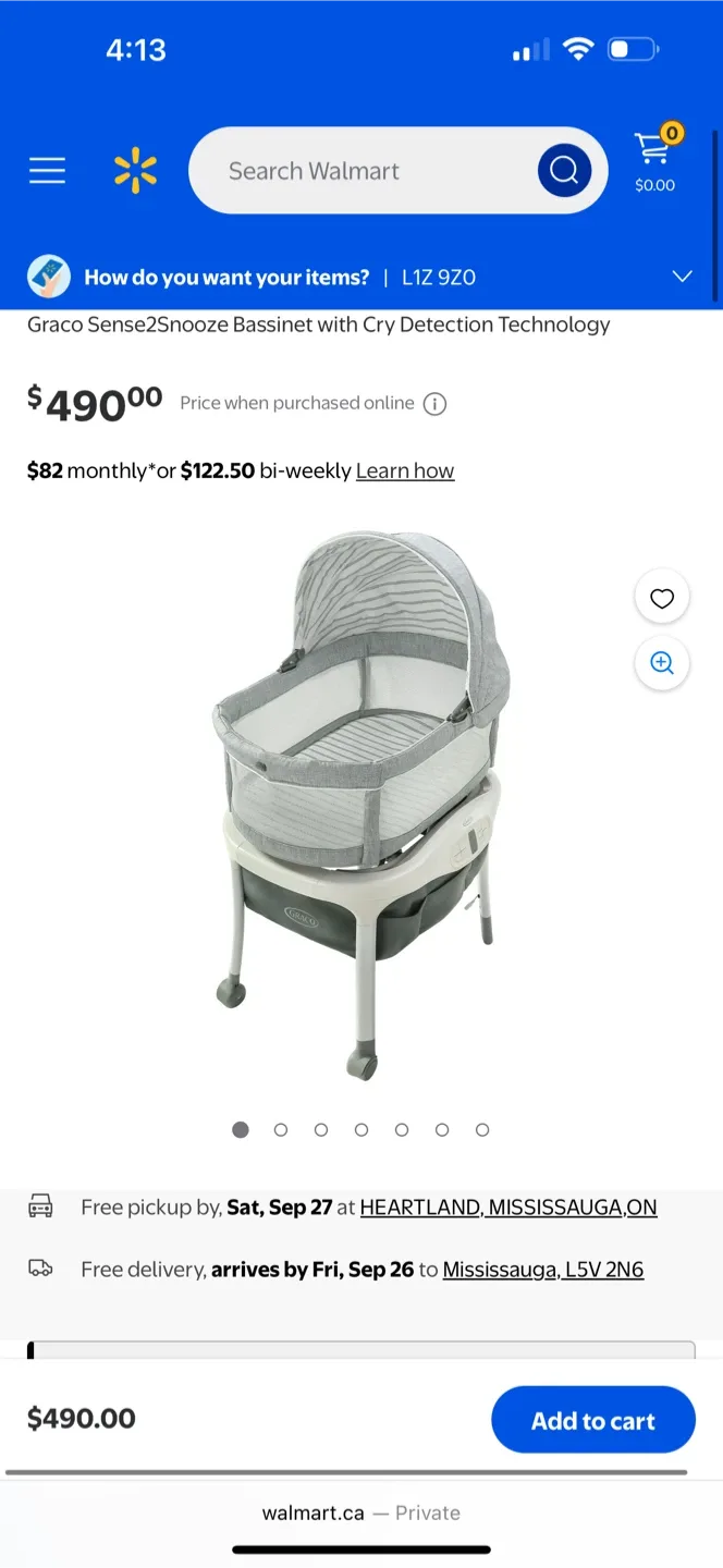 Graco Sense2Snooze Bassinet - Cry Detection image indicator(3)