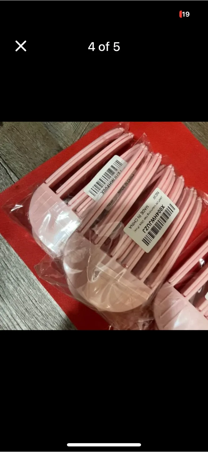 9 New Hair Styling Comb - Pink image indicator(5)
