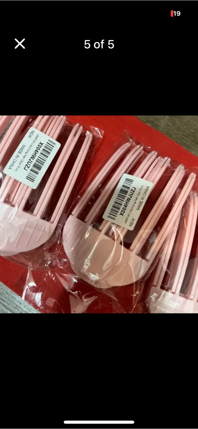 9 New Hair Styling Comb - Pink image indicator(4)