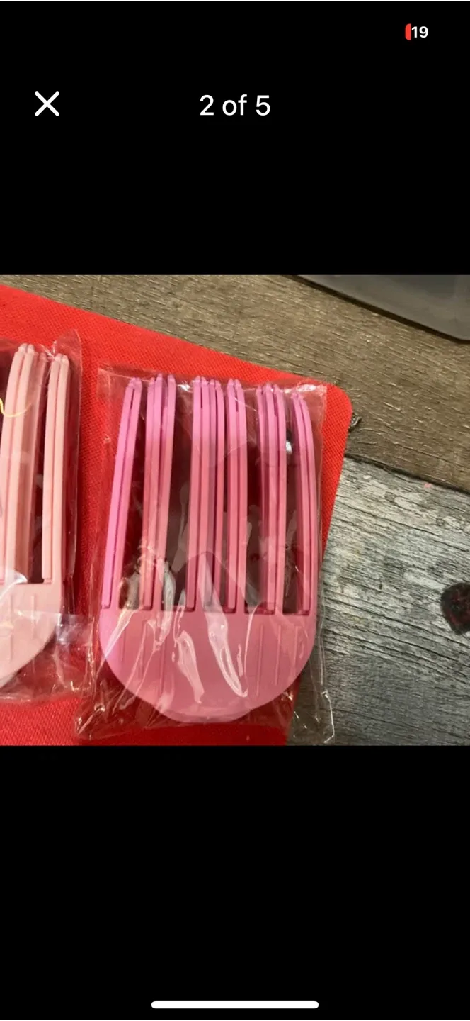 9 New Hair Styling Comb - Pink image indicator(2)