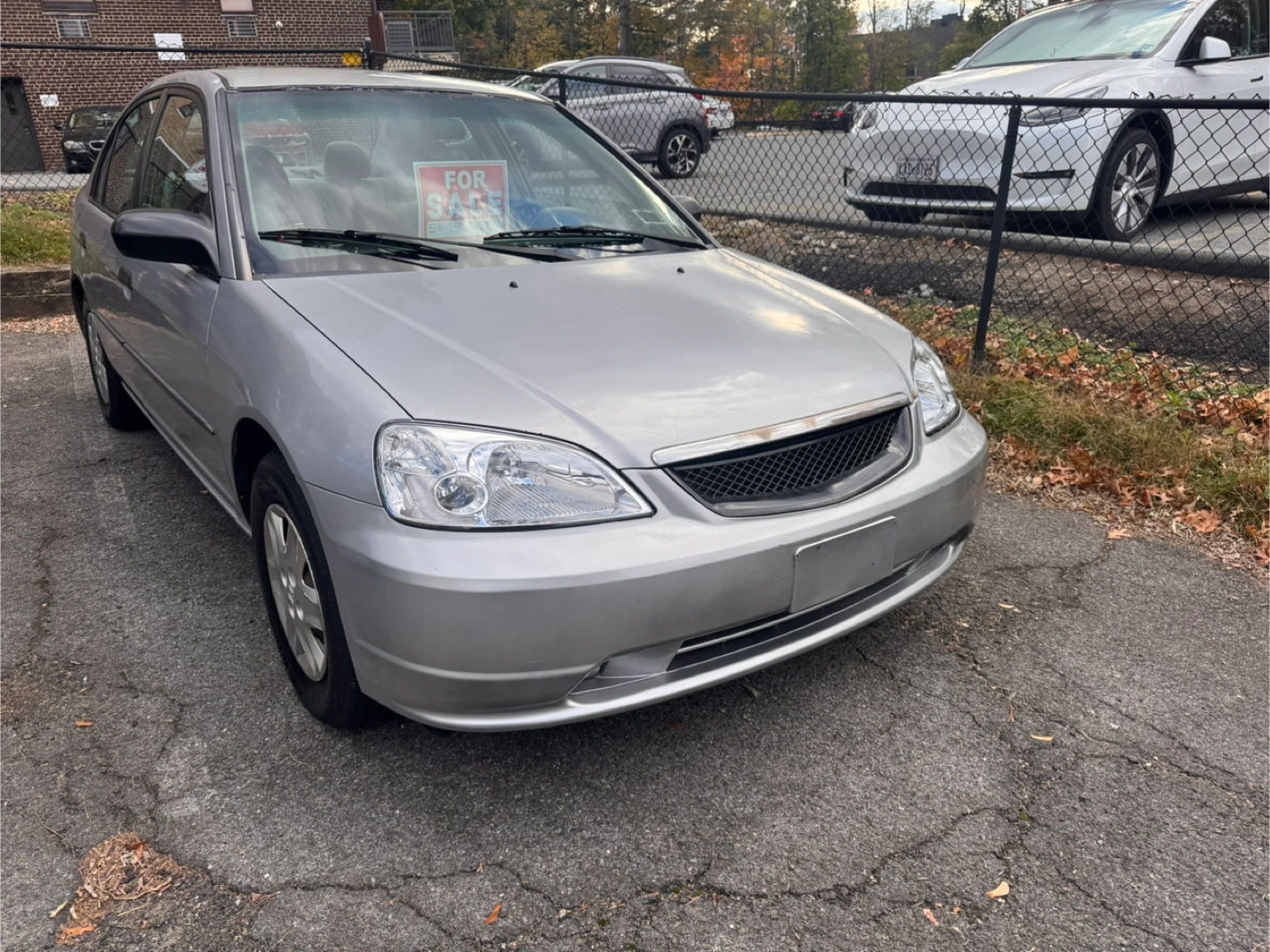 Silver Honda Civic Sedan