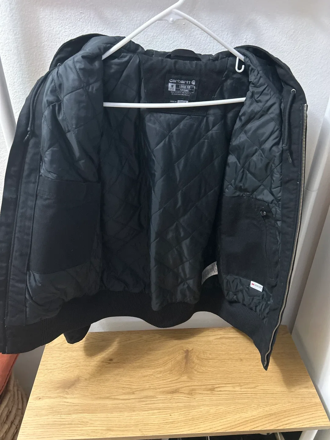 Carhartt Loose Fit Black Jacket - Size M image indicator(3)