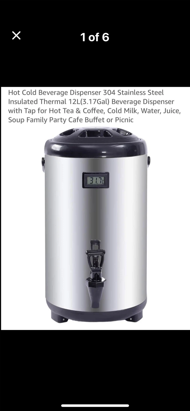 Hot Cold Beverage Dispenser 12L