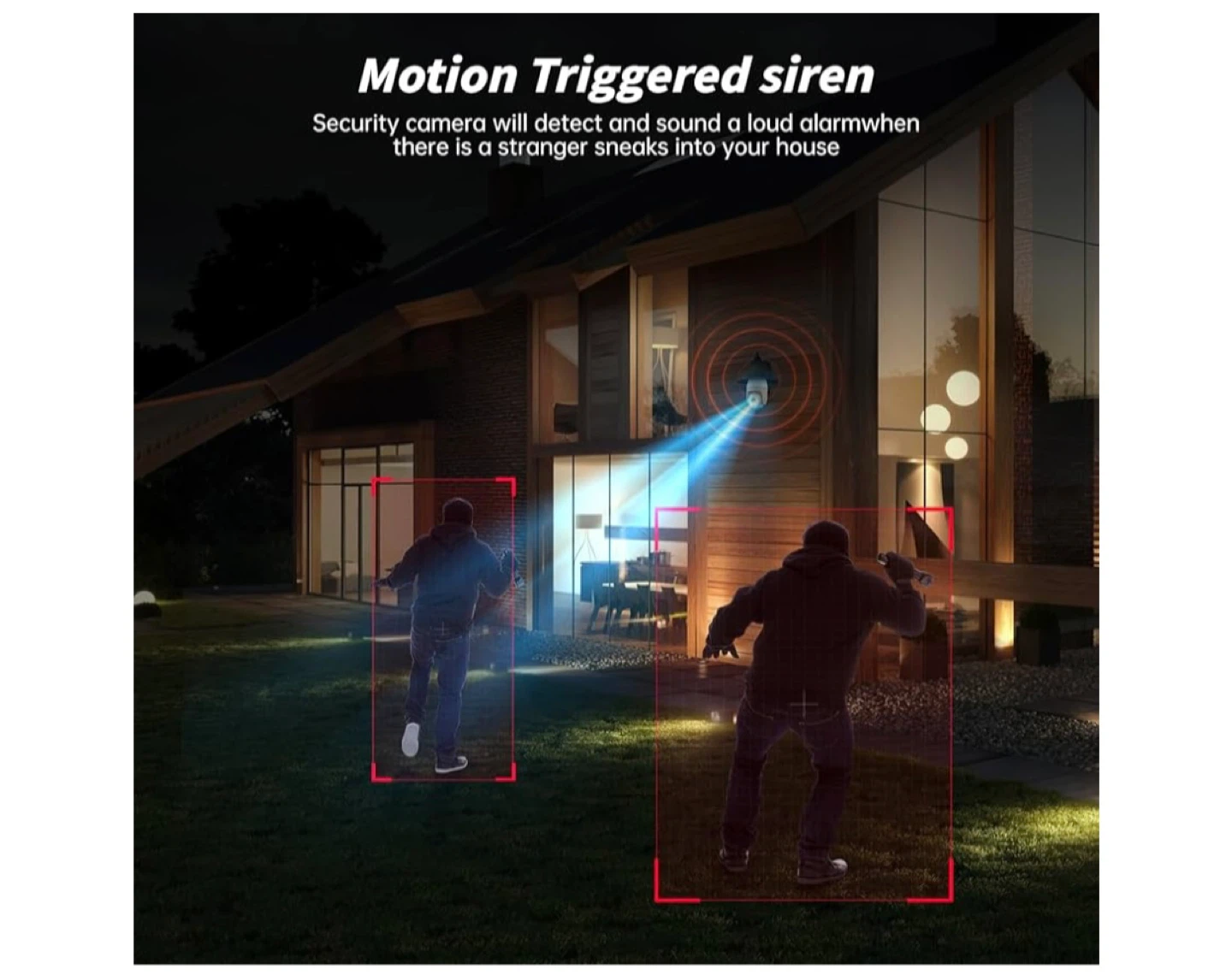 Outdoor Security Camera - Human Detection, Night Vision - photo 4