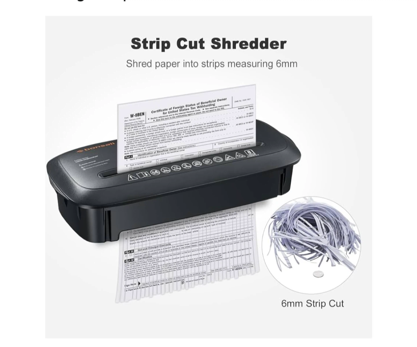 Bonsaii Paper Shredder - Home/Office Use - photo 4