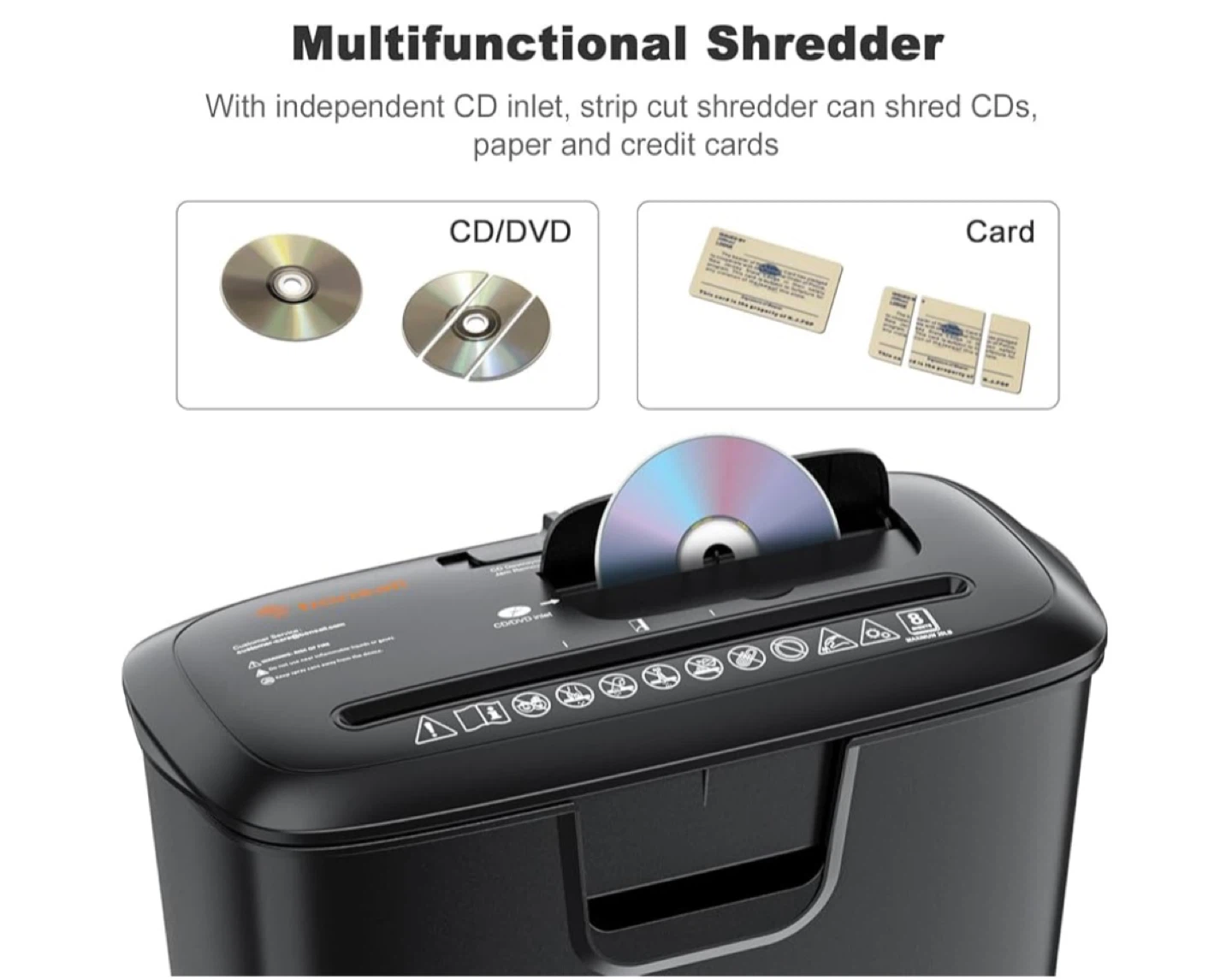 Bonsaii Paper Shredder - Home/Office Use