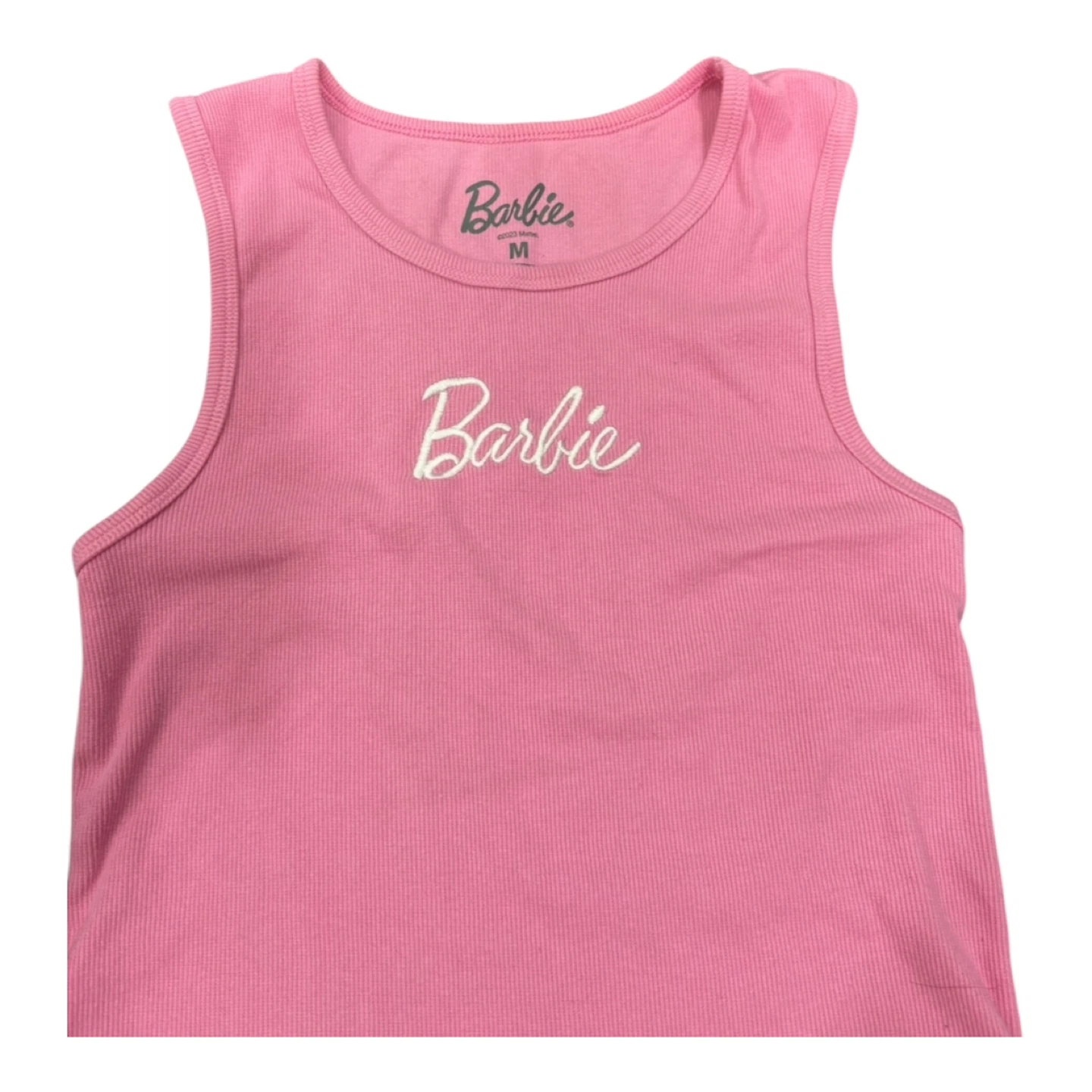 Nike Pink Checkered Shorts & Barbie Tank Top - photo 2