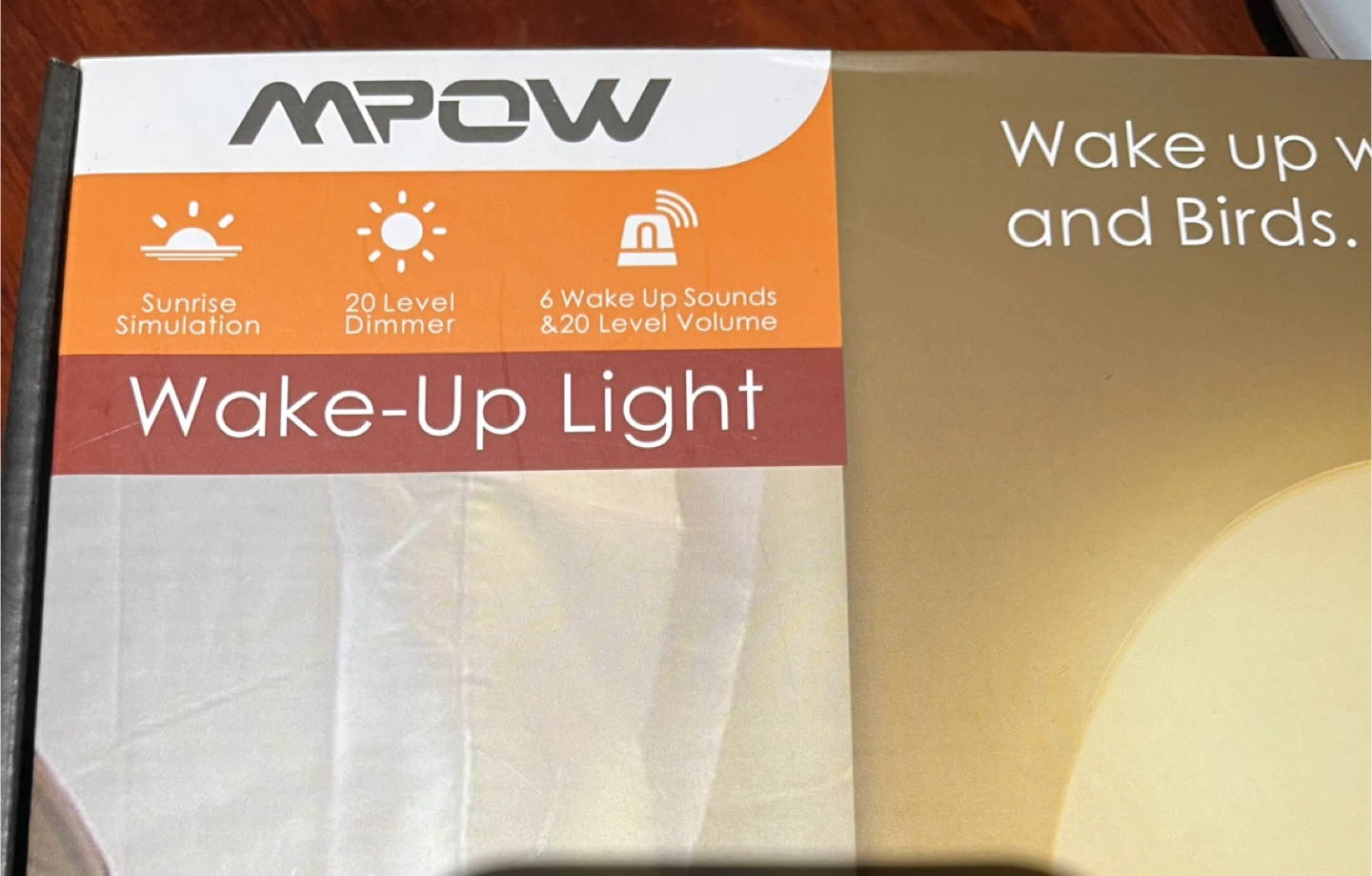 MPOW Wake-Up Light with Sunrise Simulation - photo 5