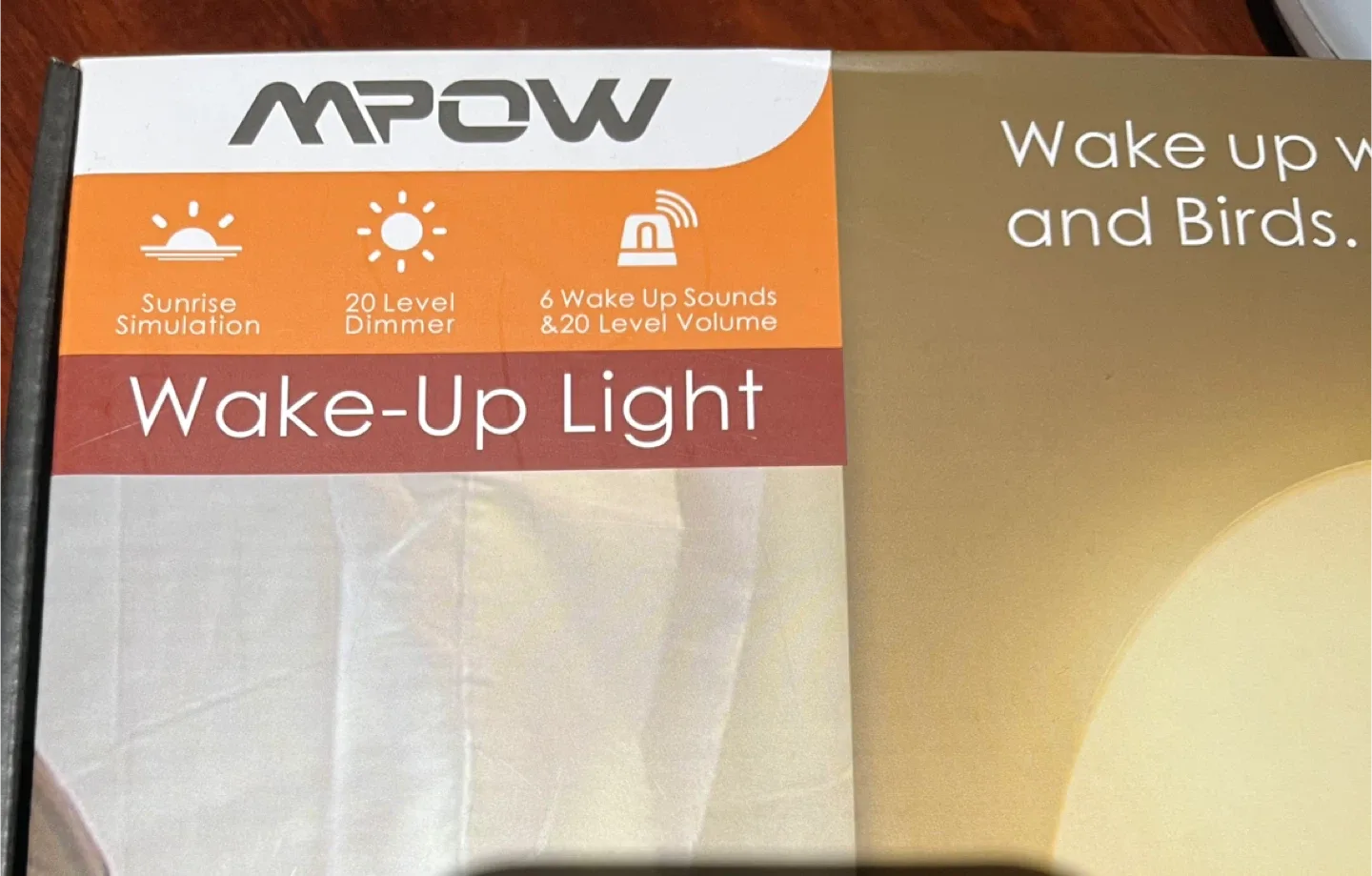 MPOW Wake-Up Light with Sunrise Simulation image indicator(5)