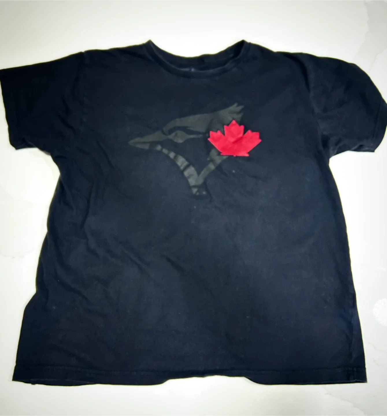 Toronto Blue Jays Black T-Shirt - Size L