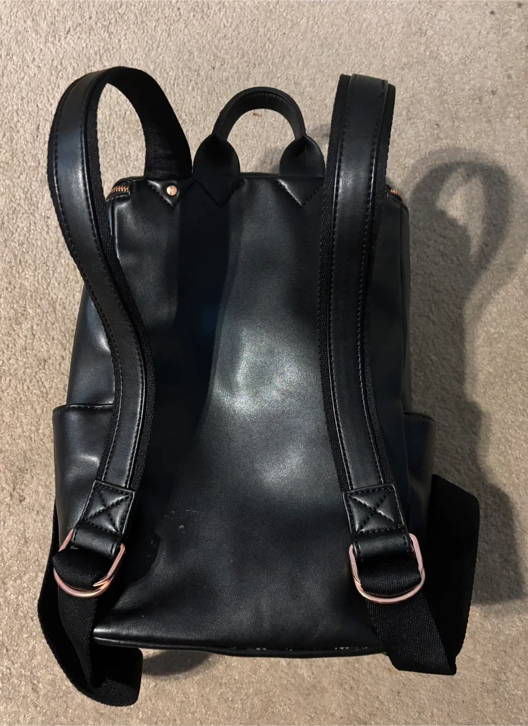 Stylish Matt & Nat Black Backpack image indicator(5)