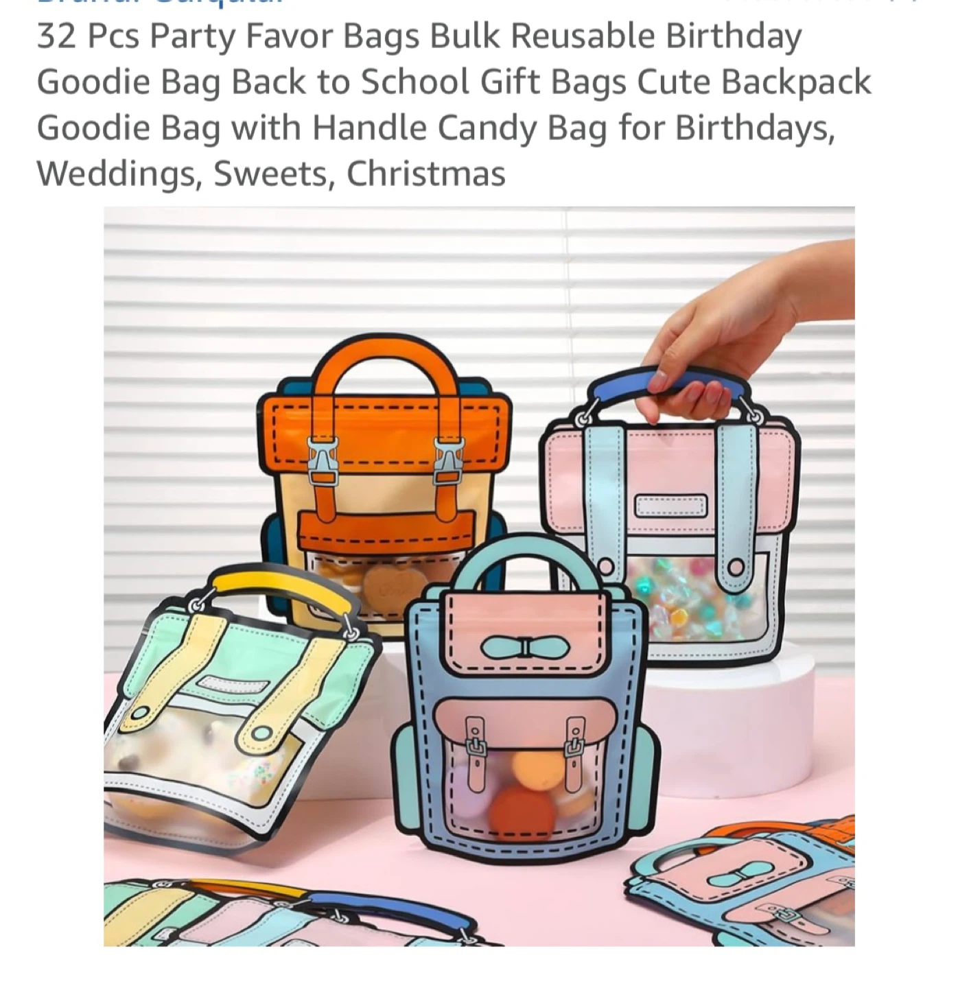 Guiqulai Party Favor Bags - 32 PCS - photo 4