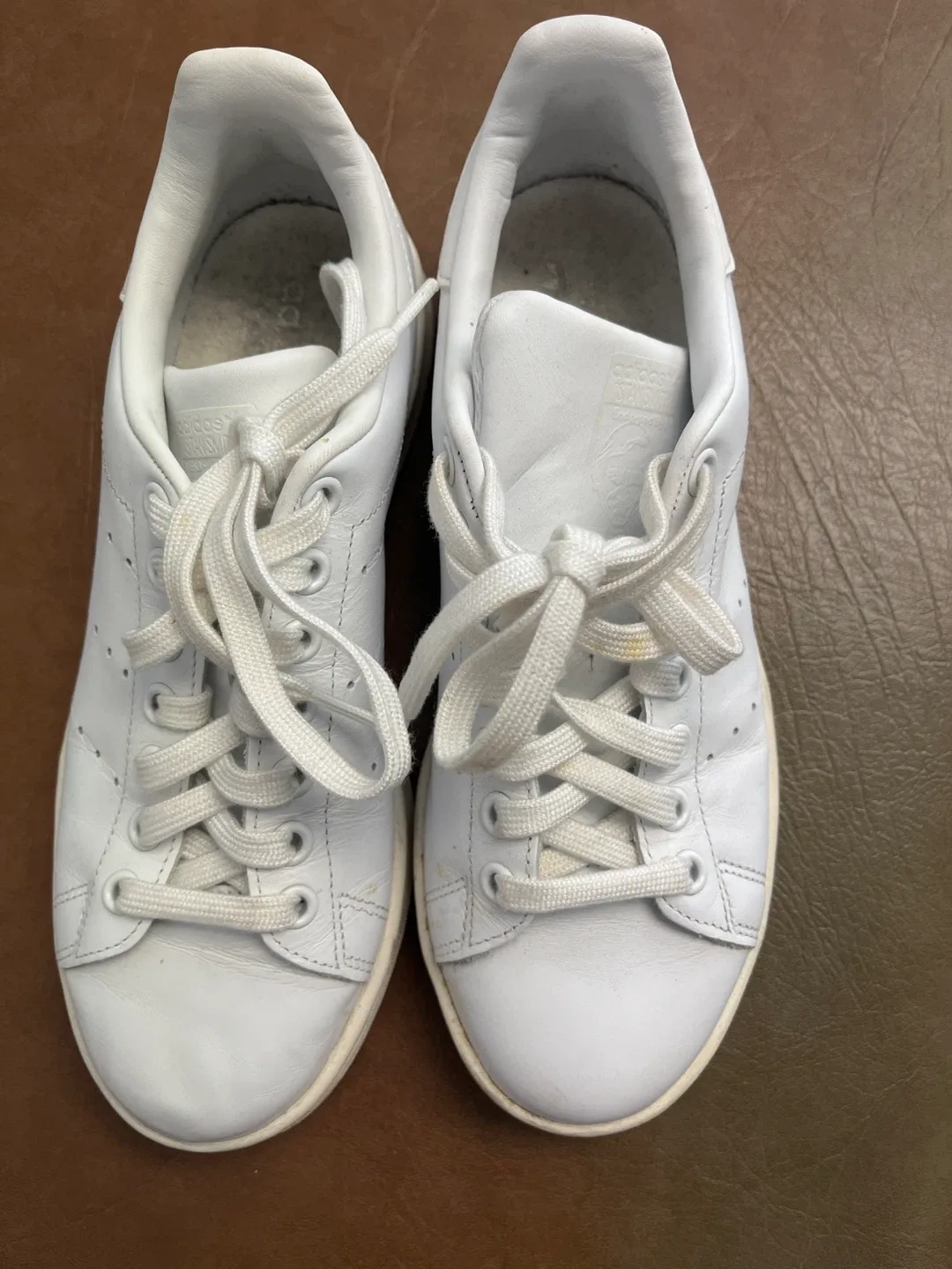 Adidas Stan Smith White Sneakers women’s  6.5 US image indicator(3)