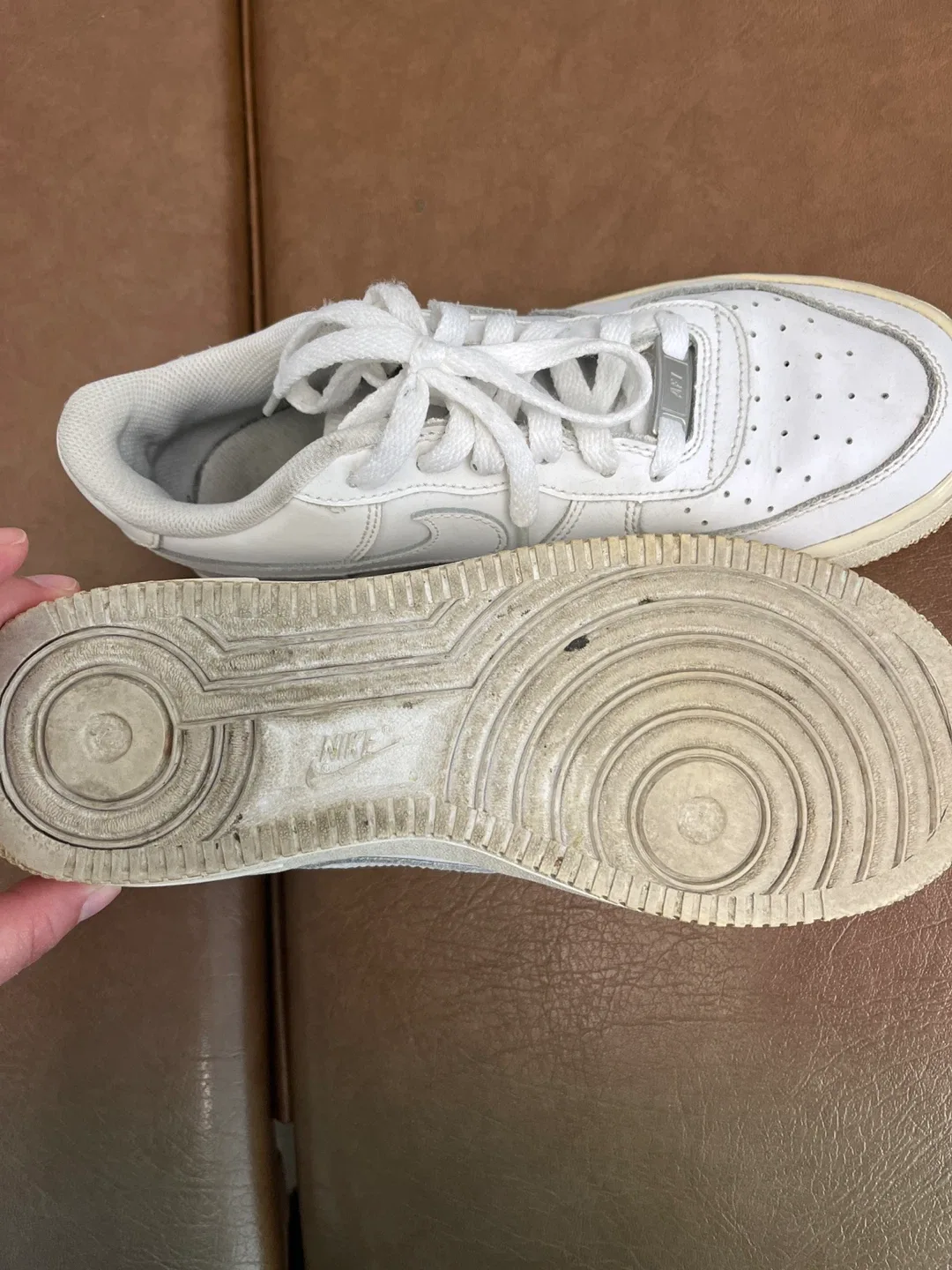 Nike Air Force 1 Low White Sneakers image indicator(3)