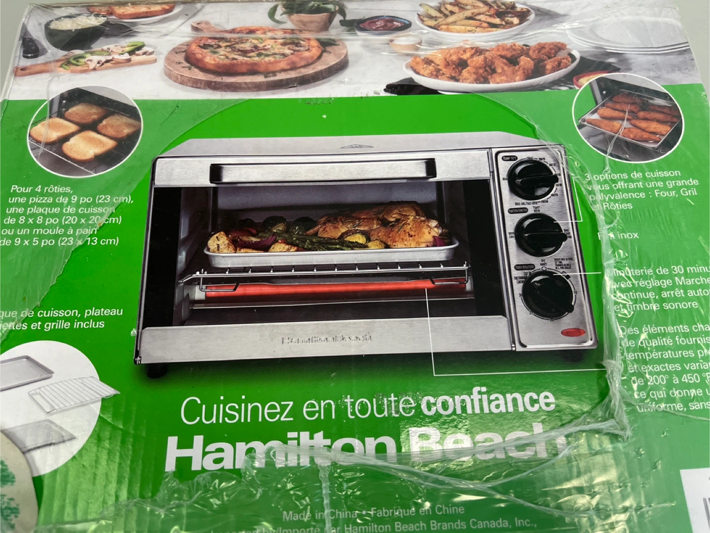 Hamilton Beach Toaster Oven - New! Sealed!