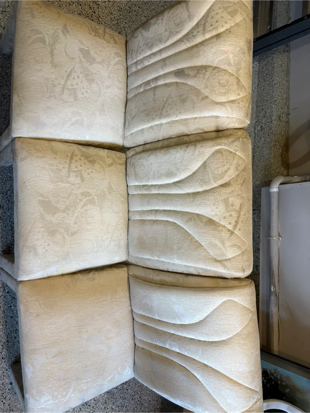 Set of 3  Chairs - Beige Fabric image indicator(4)