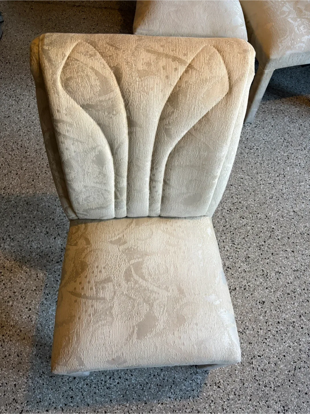 Set of 3  Chairs - Beige Fabric image indicator(7)