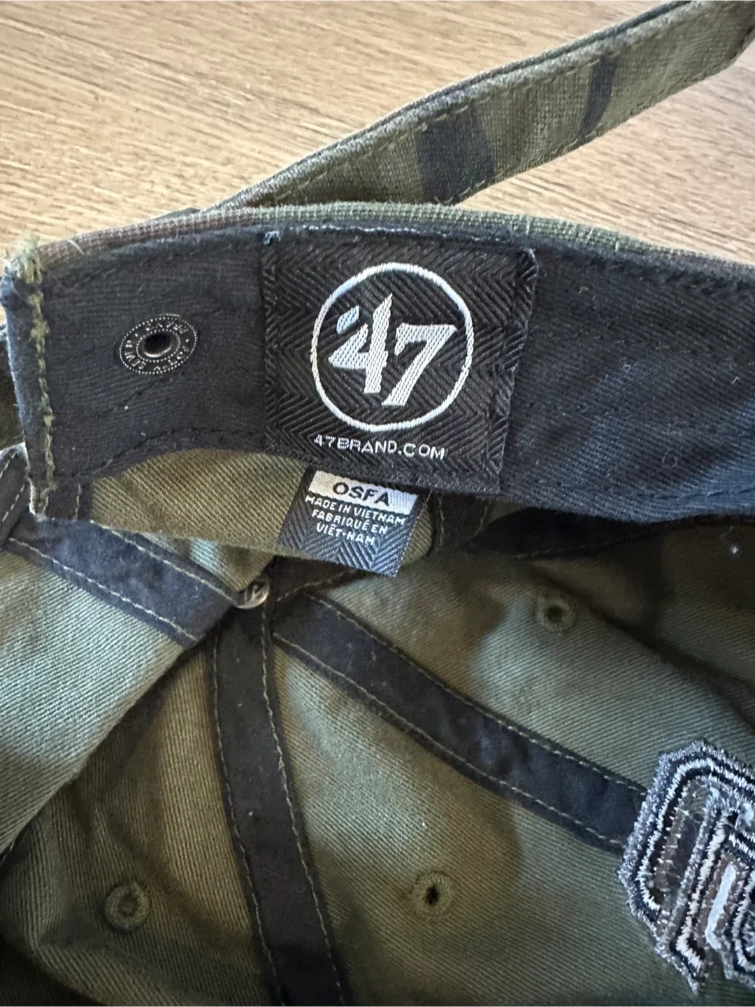 Camo baseball cap image indicator(4)