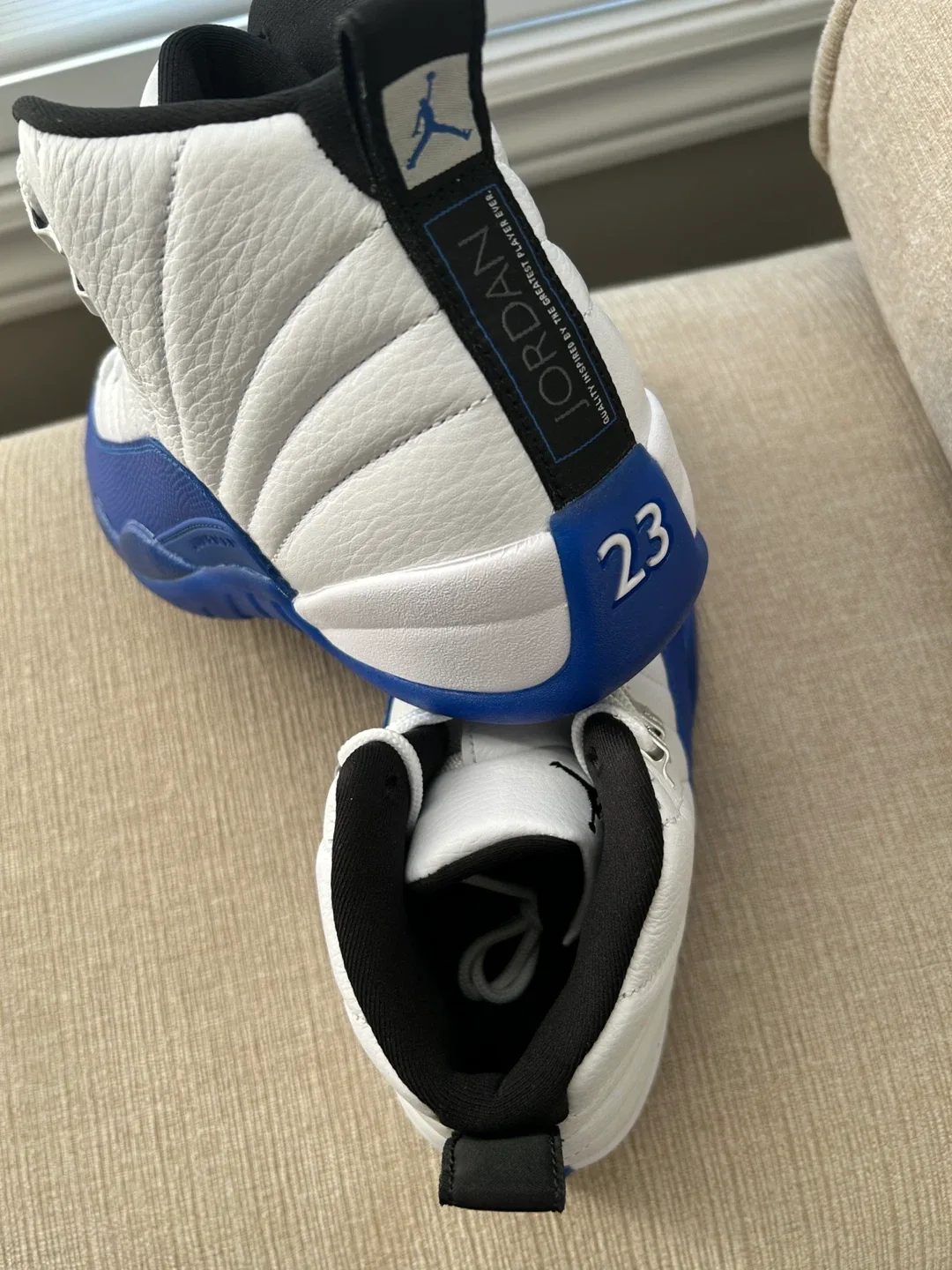 Jordan 12 Retro White/Dark Concord (Size Unknown) image indicator(2)