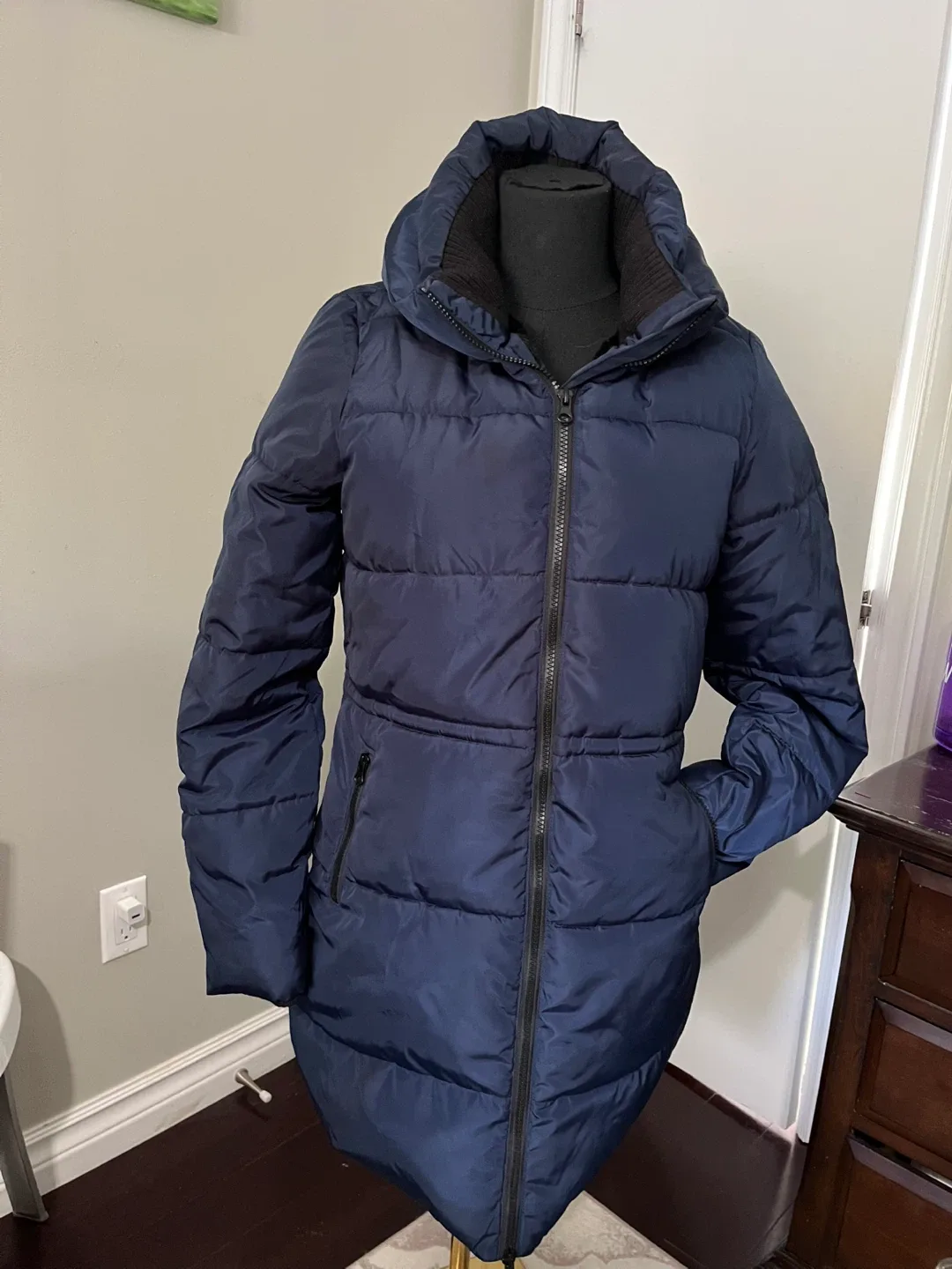 Winter jacket - XS/TP Blue Puffer Jacket image indicator(2)