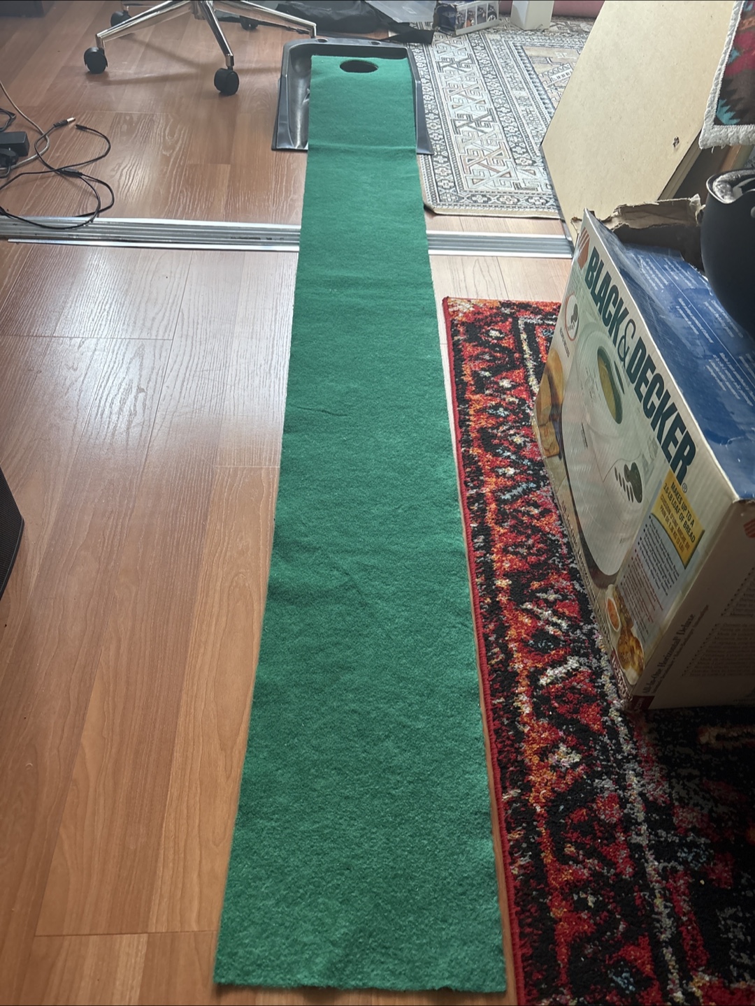 Golf putting felt track - photo 2