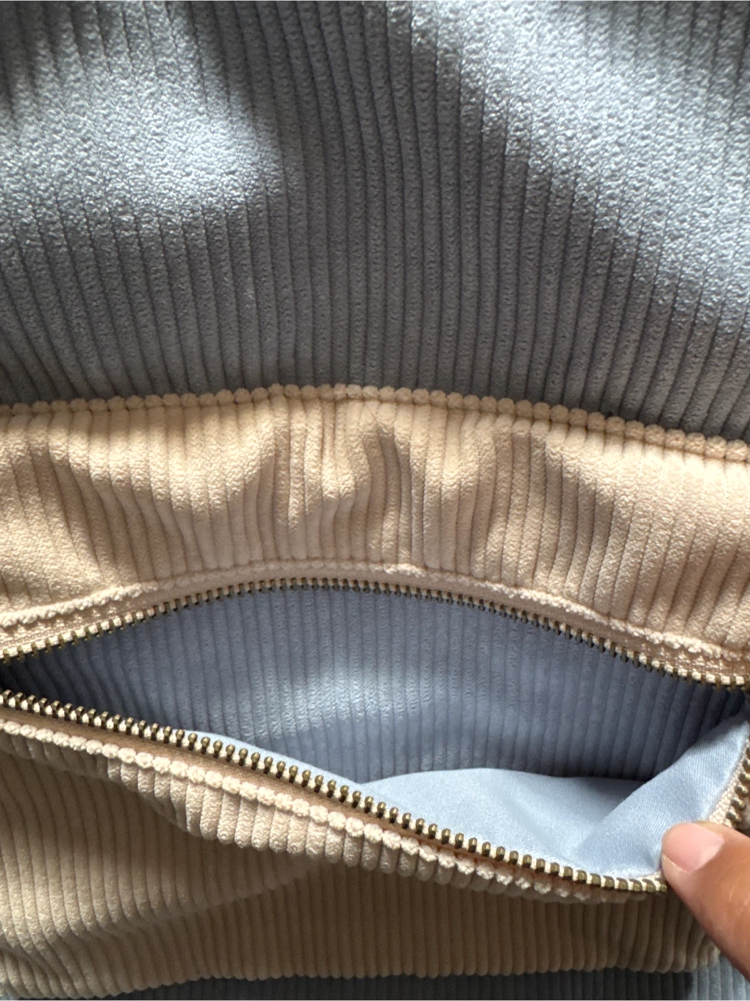 a.class Corduroy Patchwork Tote Bag - photo 2