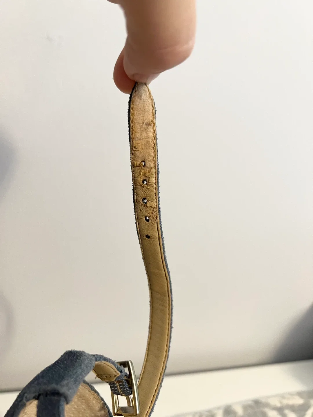 Ivanka Trump Denim Blue Heels - Size 6 image indicator(6)