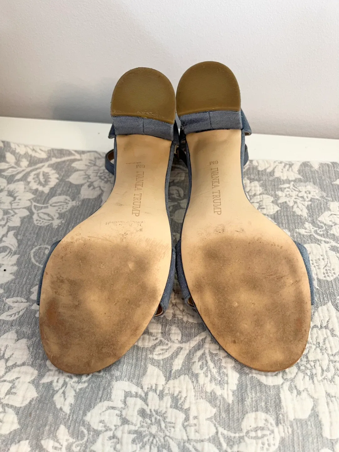 Ivanka Trump Denim Blue Heels - Size 6 image indicator(4)