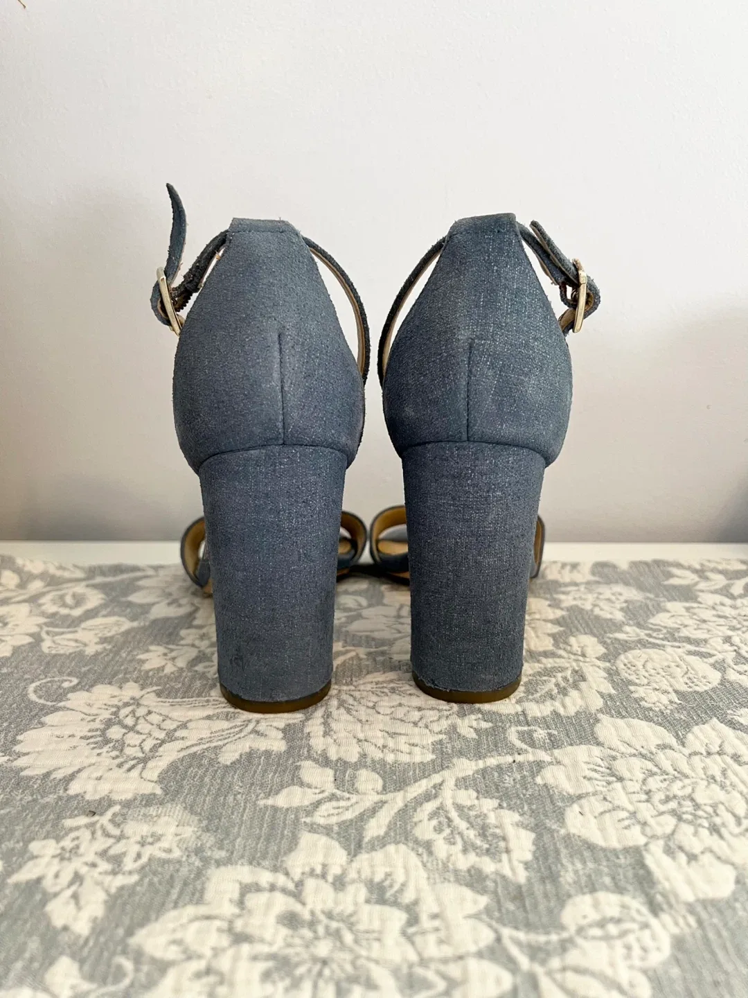 Ivanka Trump Denim Blue Heels - Size 6 image indicator(3)