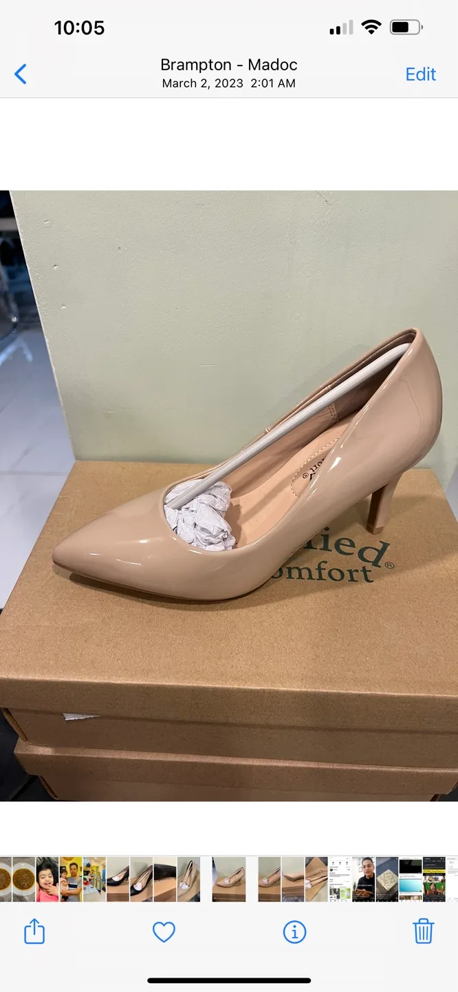 Clarks Clarified Comfort Heels - Size 7 and 8 available image indicator(3)