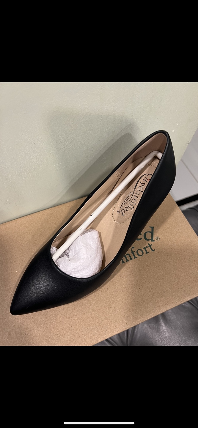 City Classified Black Heels - Size 7 and 8 available - photo 2