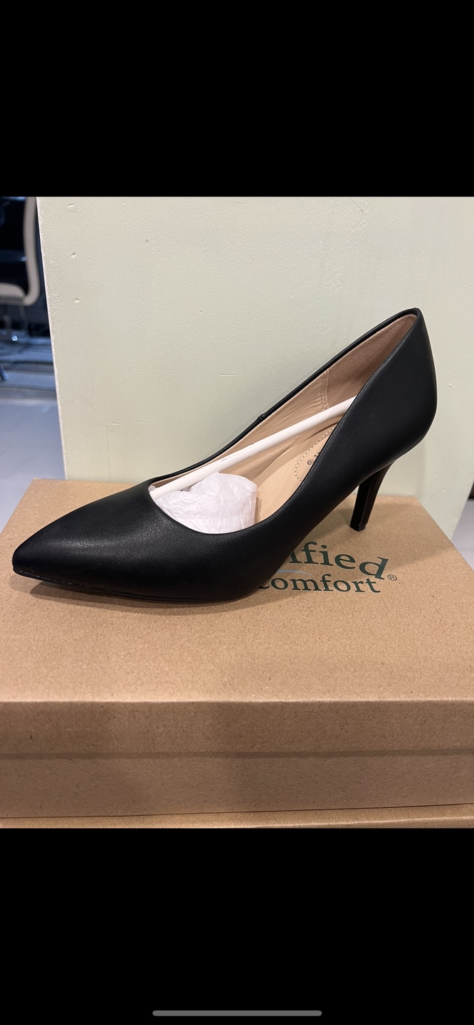 City Classified Black Heels - Size 7 and 8 available