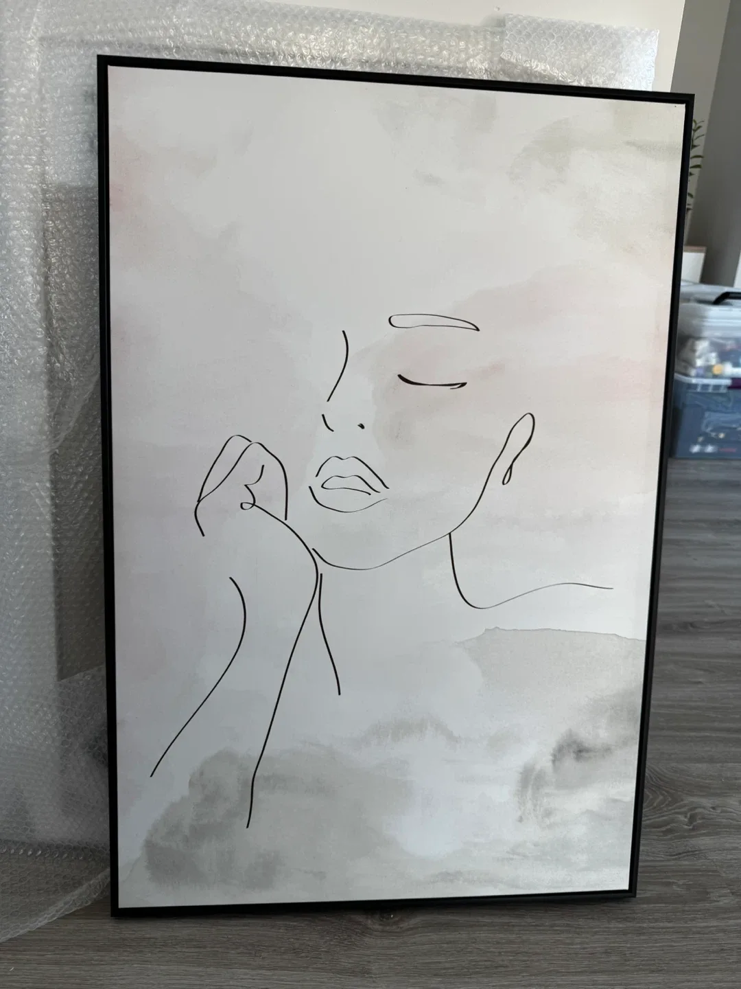 Framed Line Art - Black Frame thumbnail