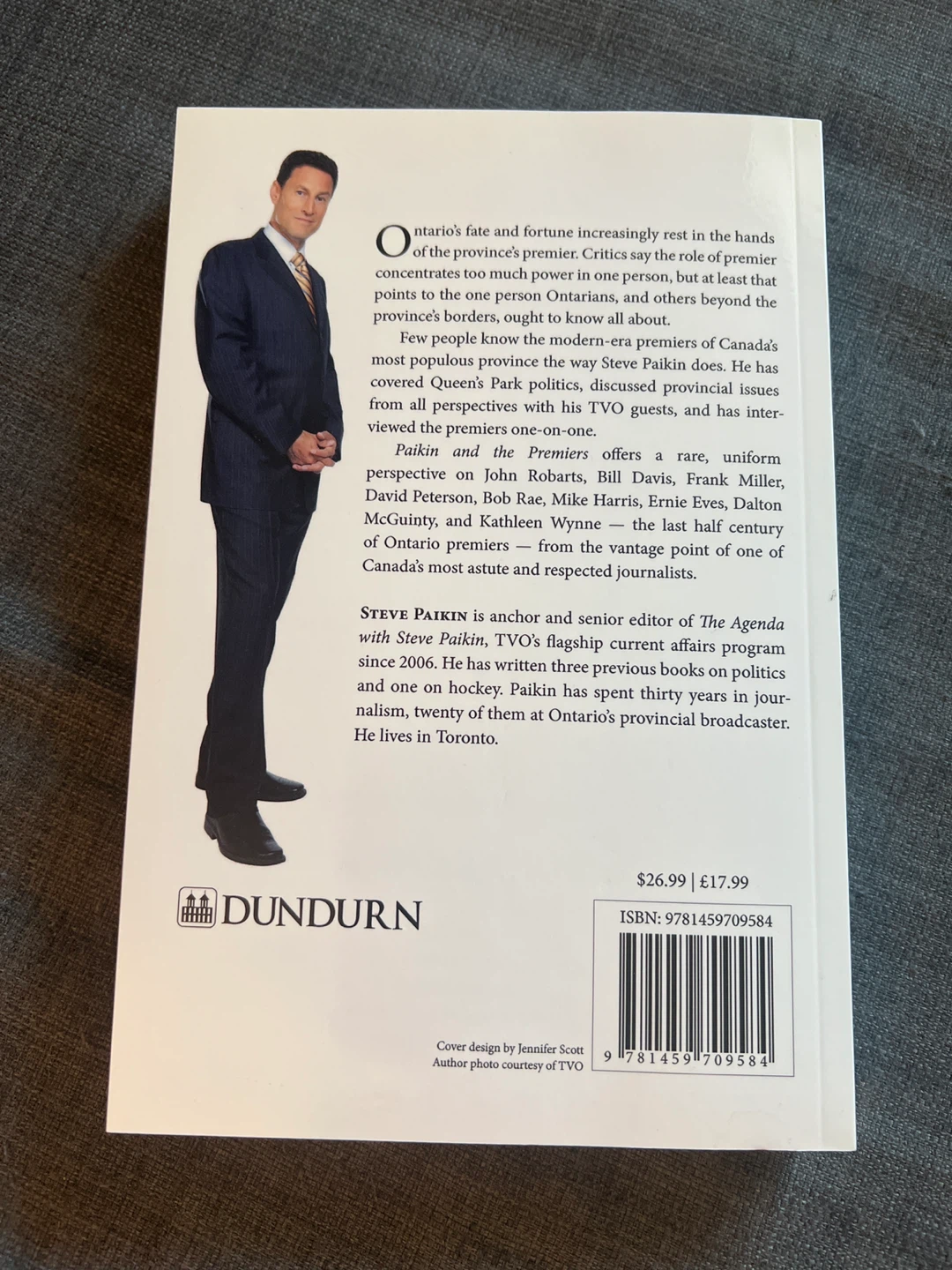 Paikin and the Premiers Book by Steve Paikin - photo 2