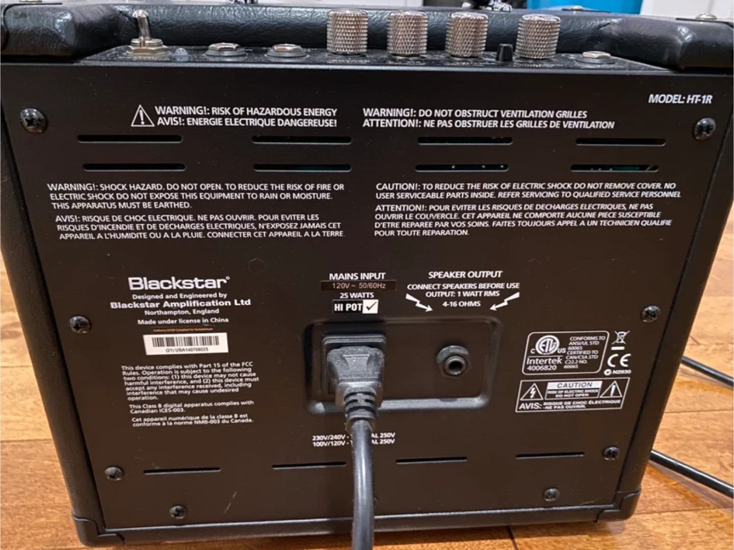 Blackstar HT-1R Guitar Tube Amplifier image indicator(4)