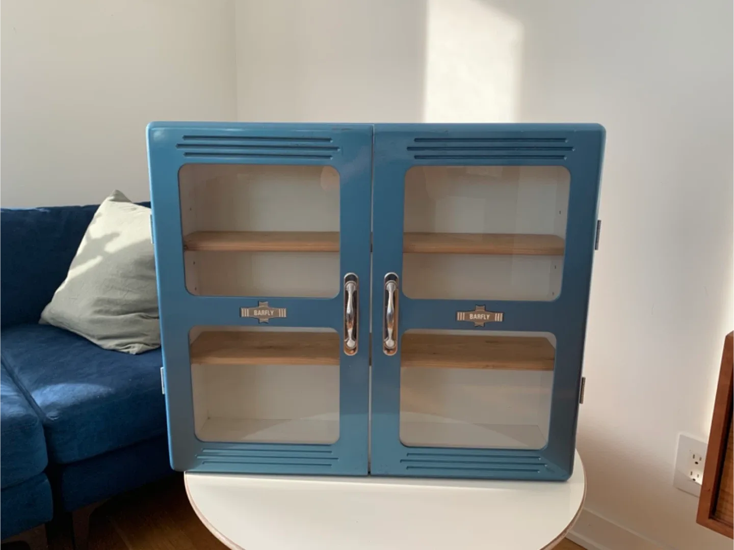Retro Barfly Cabinet - Blue thumbnail