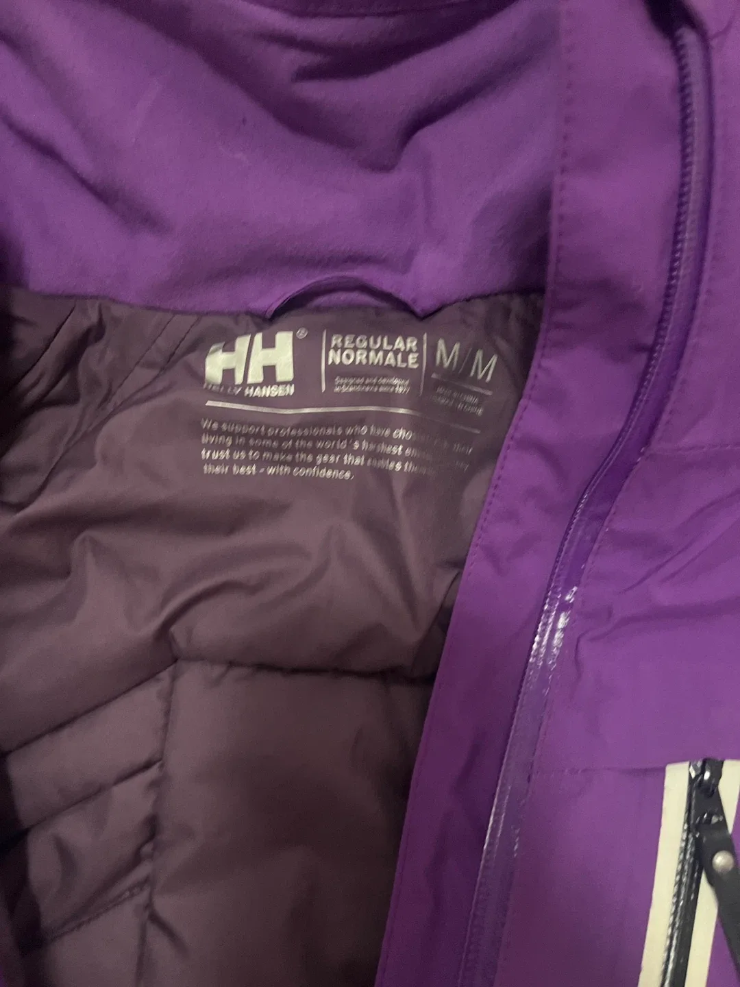Helly Hansen womens Purple Ski Suit/Snowsuit - Size M image indicator(2)