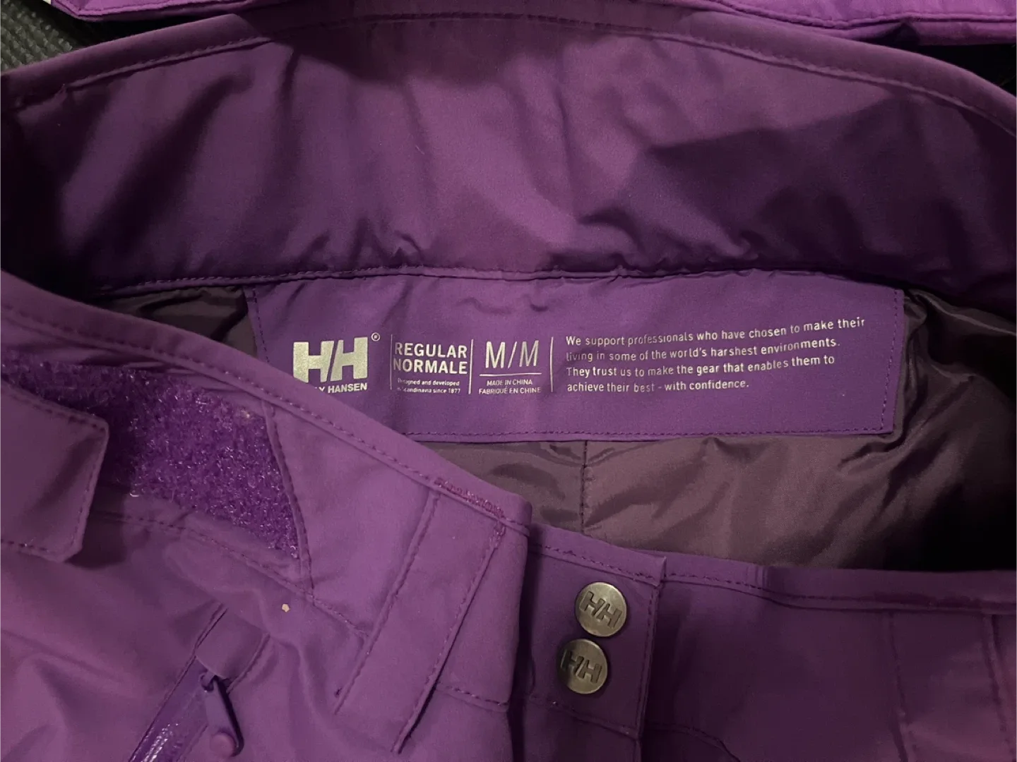 Helly Hansen womens Purple Ski Suit/Snowsuit - Size M image indicator(6)