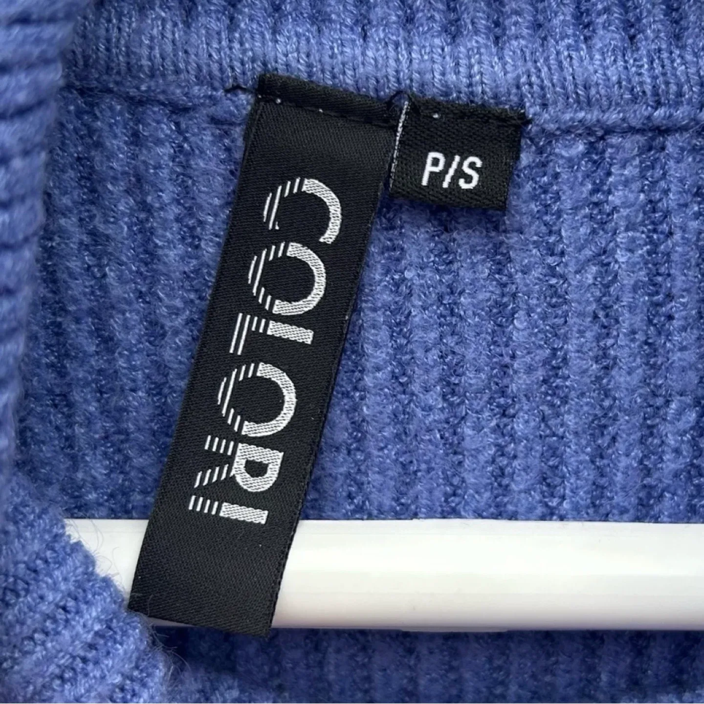 Colori Knit Cowl Neck Long Sleeve Fitted Sweater Womens Size S image indicator(4)