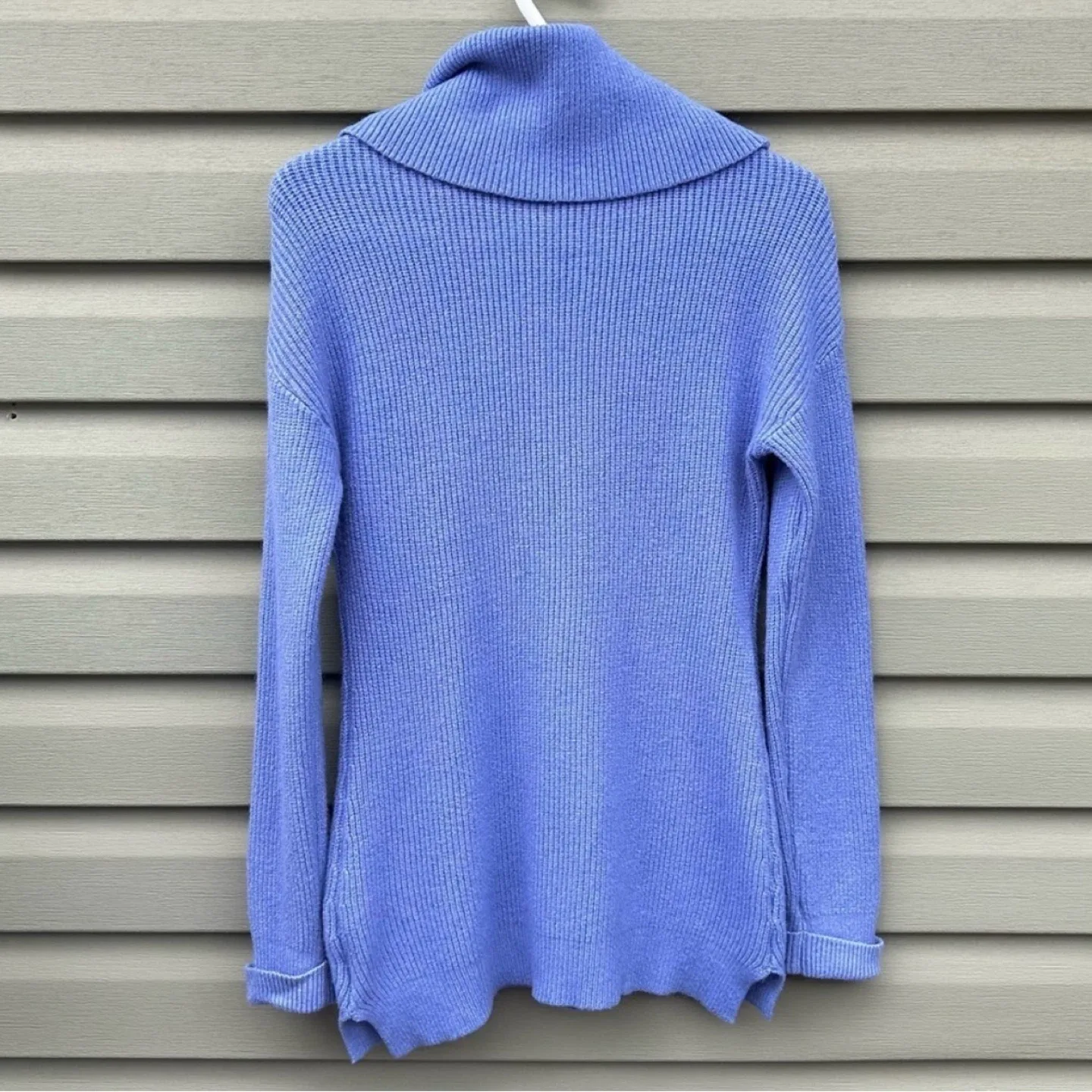 Colori Knit Cowl Neck Long Sleeve Fitted Sweater Womens Size S image indicator(7)