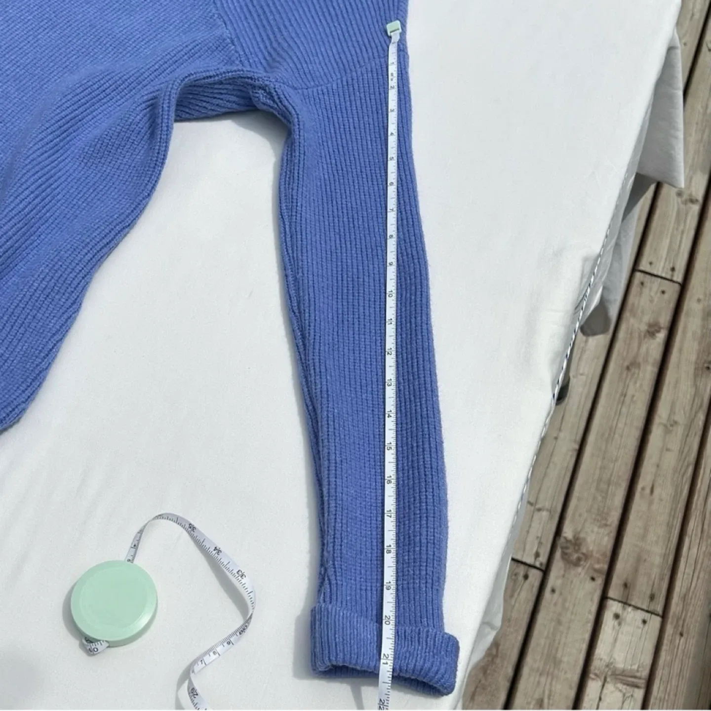 Colori Knit Cowl Neck Long Sleeve Fitted Sweater Womens Size S image indicator(10)