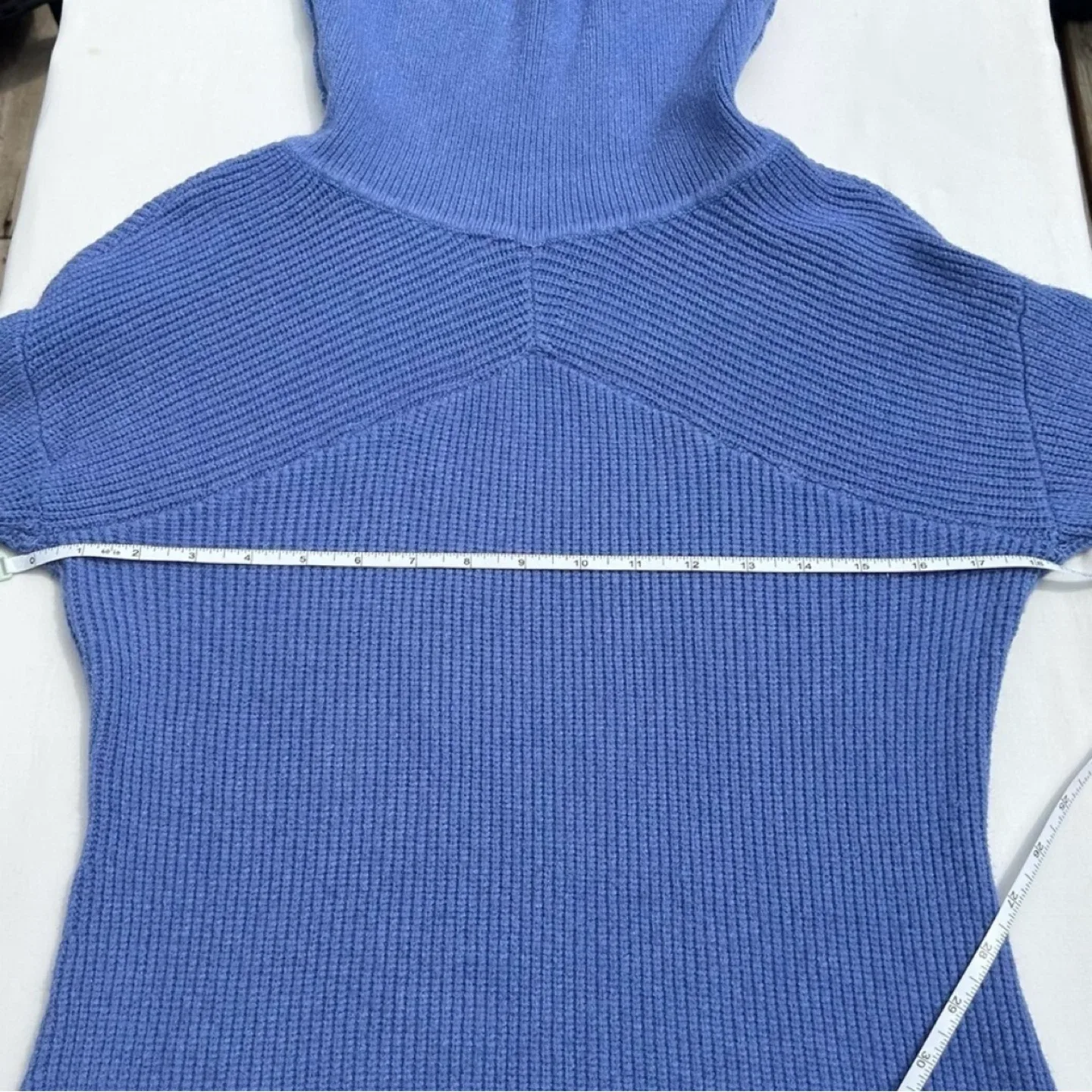 Colori Knit Cowl Neck Long Sleeve Fitted Sweater Womens Size S image indicator(8)