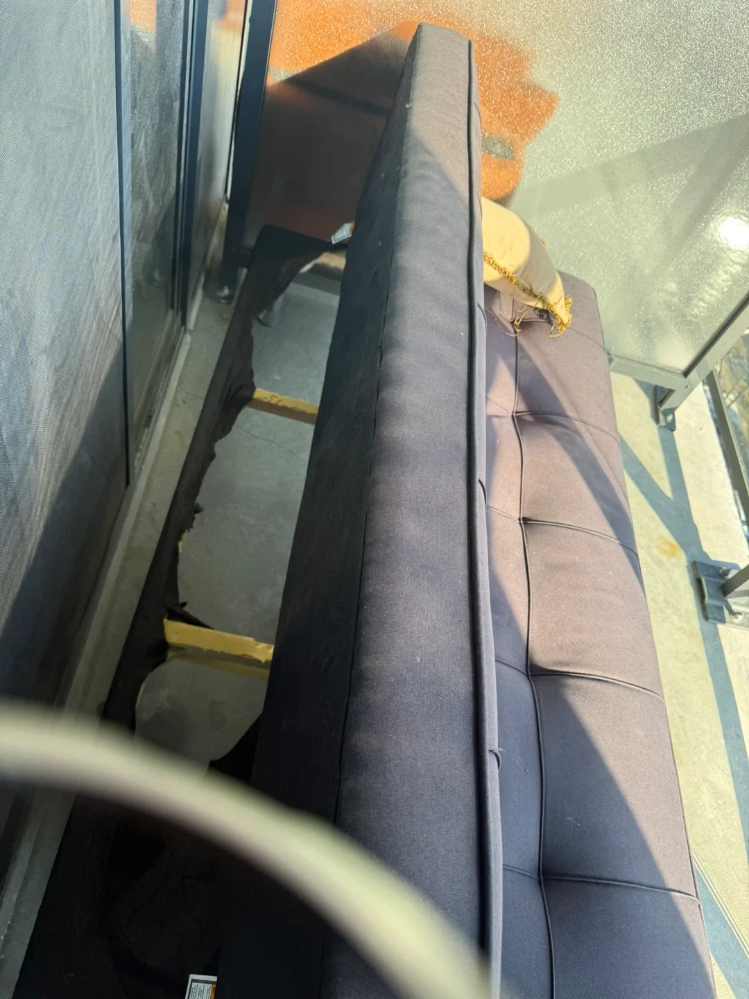 Dark Gray Futon Couch image indicator(3)